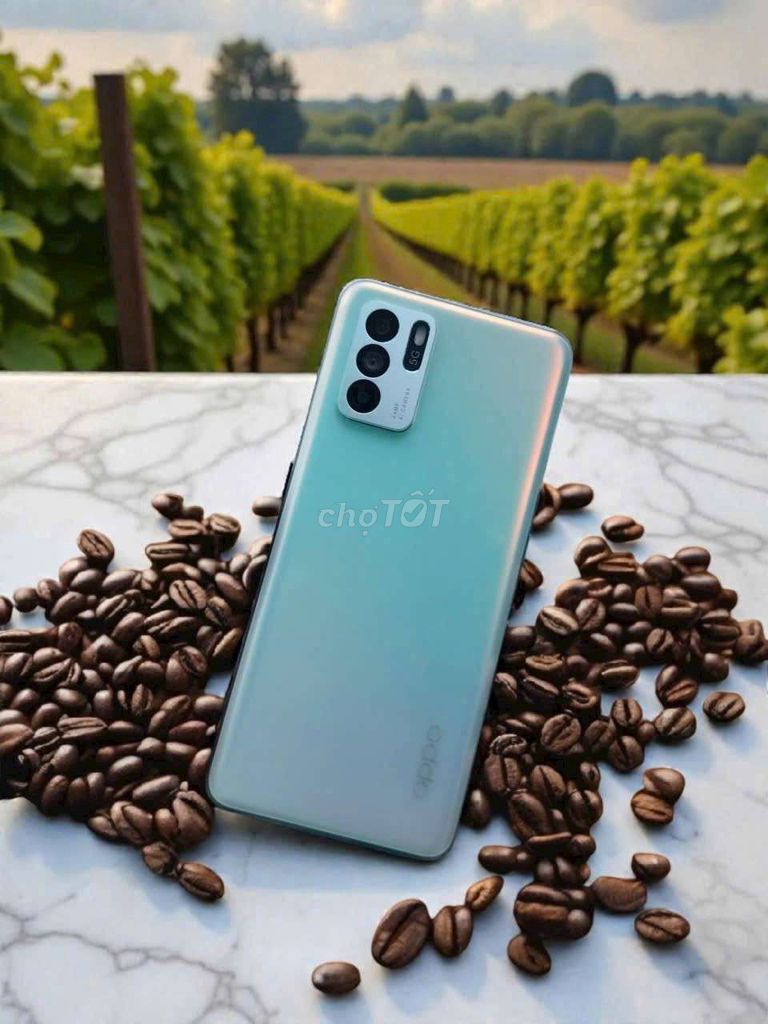 Oppo Reno 6z 5G 128GB Xanh ngọc. Mua bán Điện thoại tại Huyện Hóc Môn Tp Hồ Chí Minh được đăng bởi minh luân  hình 1