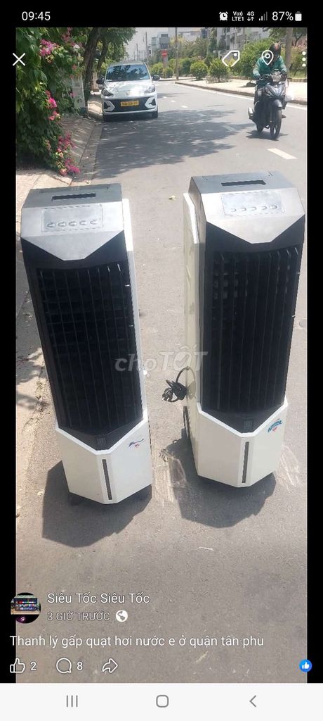 Quạt hơi nước Boss 102 Trắng, Đen. Mua bán Quạt tại Quận Tân Phú Tp Hồ Chí Minh được đăng bởi Dong hình 1