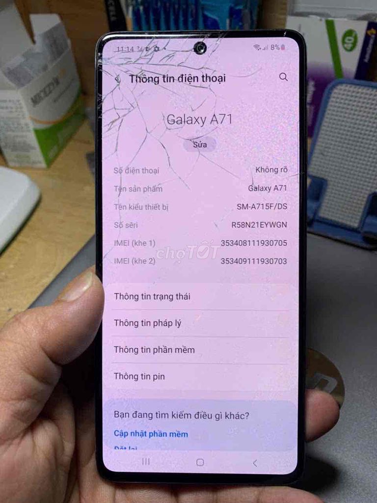 Bán Đt Samsung a71