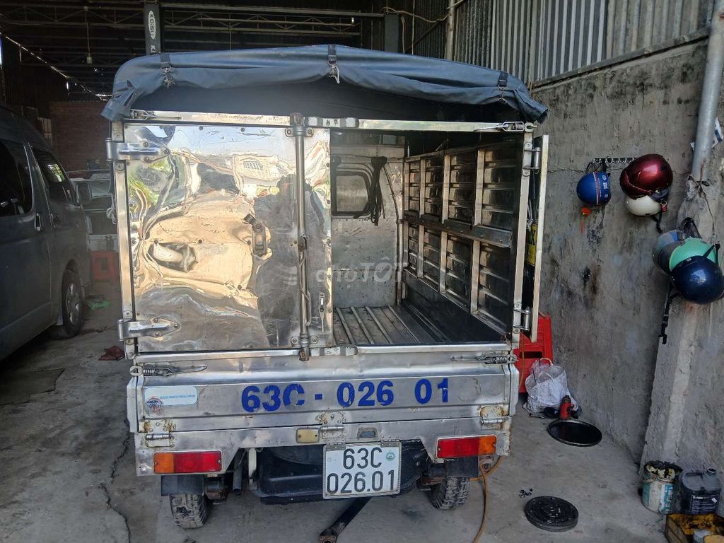 Suzuky thùng bạt inox,đ 210,chính chũ,đồng sơn đẹp