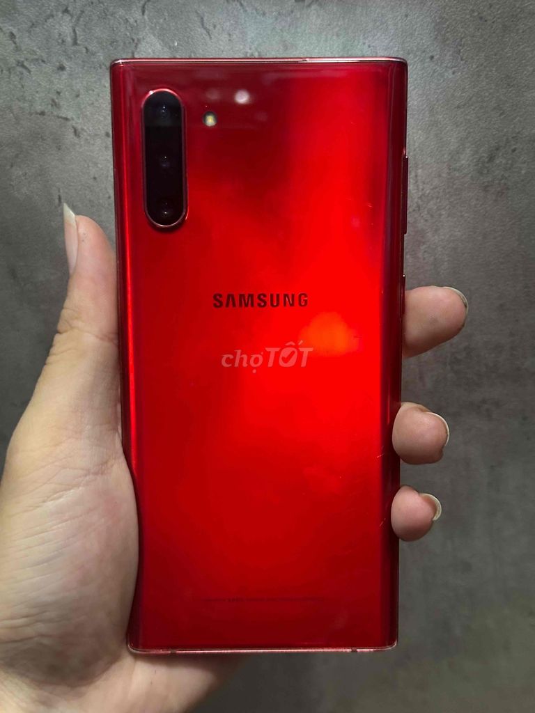 Samsung Note 10 5G Đỏ Đã sử dụng. Mua bán Điện thoại tại Huyện Hóc Môn Tp Hồ Chí Minh được đăng bởi biển  hình 1