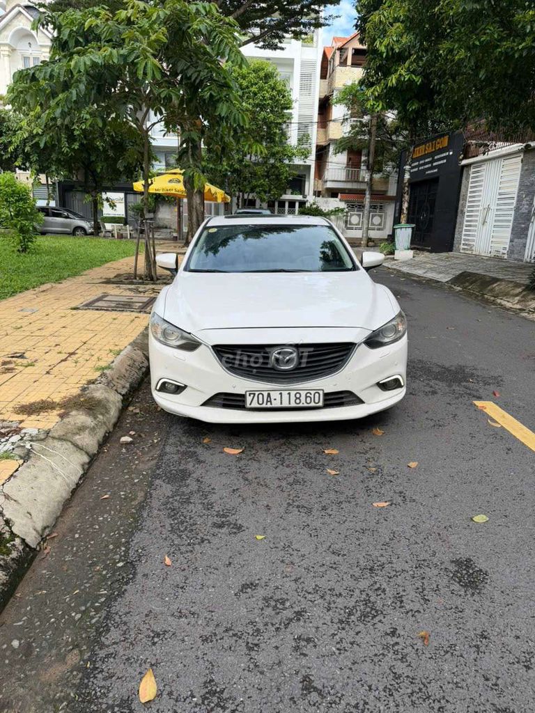 Mazda 6 2016 Белый Автомат 80 000 км