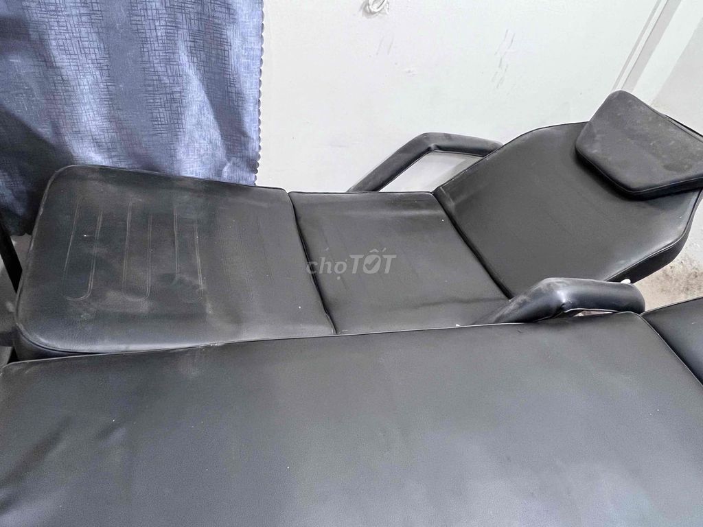 Ghế tiêm Da màu Đen. Mua bán Bàn ghế tại Quận Đống Đa Hà Nội được đăng bởi Nguyễn Vũ hình 1