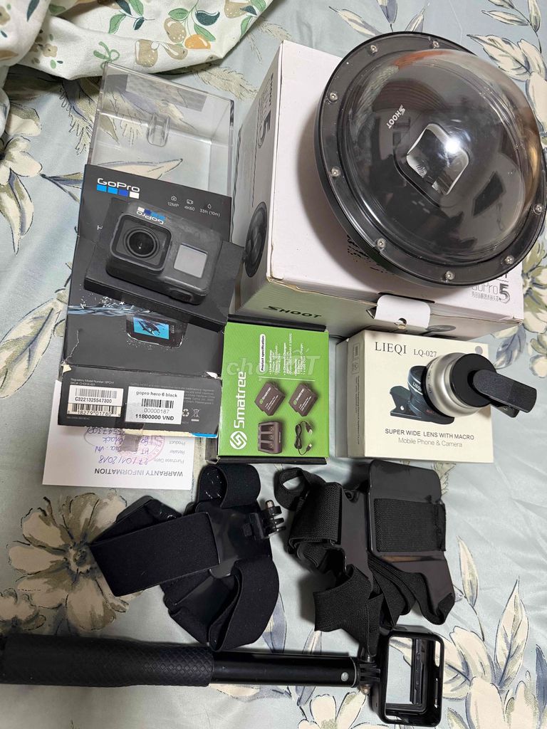 Thanh lý nhanh Gopro Hero 6 Black. Mua bán Máy ảnh, Máy quay tại Quận 6 Tp Hồ Chí Minh được đăng bởi Pin Food hình 6