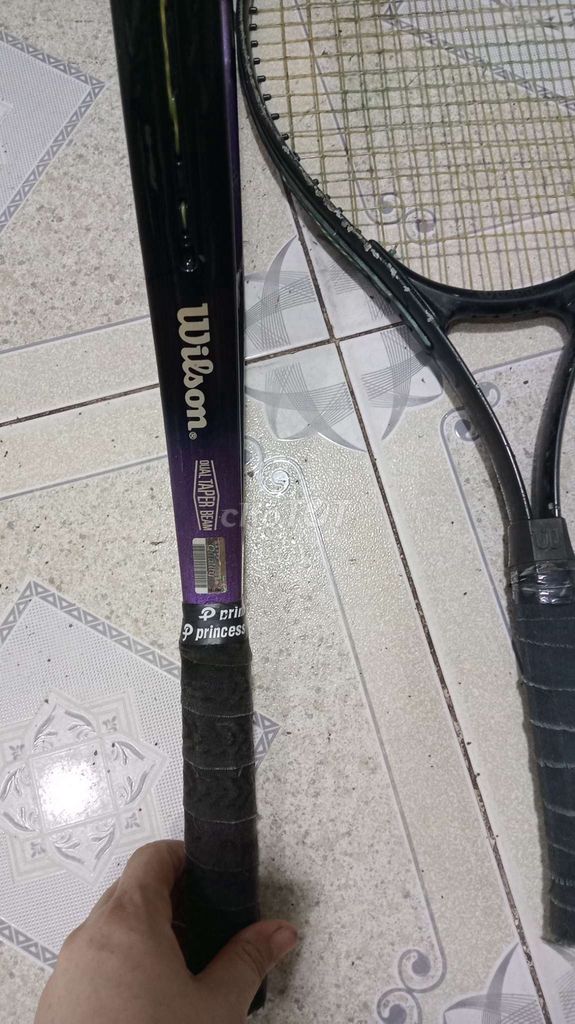 Vợt tennis Wilson Đen. Mua bán Đồ thể thao, Dã ngoại tại Quận Gò Vấp Tp Hồ Chí Minh được đăng bởi Quang Linh  hình 1