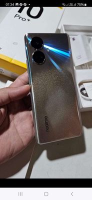 Realme 10 Pro+ 5G vàng ánh sao đẹp 99% full box