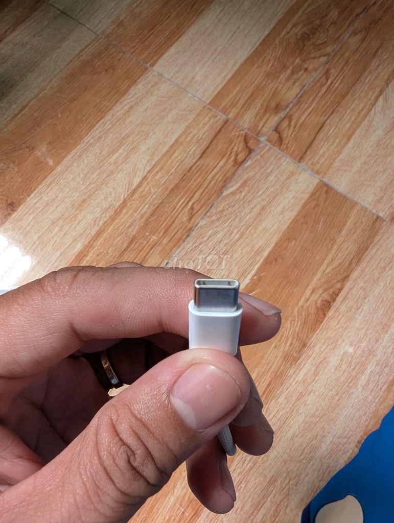 Cáp sạc Apple Type C to Type C Trắng Bọc dù. Mua bán Phụ kiện (Màn hình, Chuột...) tại Quận Ninh Kiều Cần Thơ được đăng bởi Bách hình 1