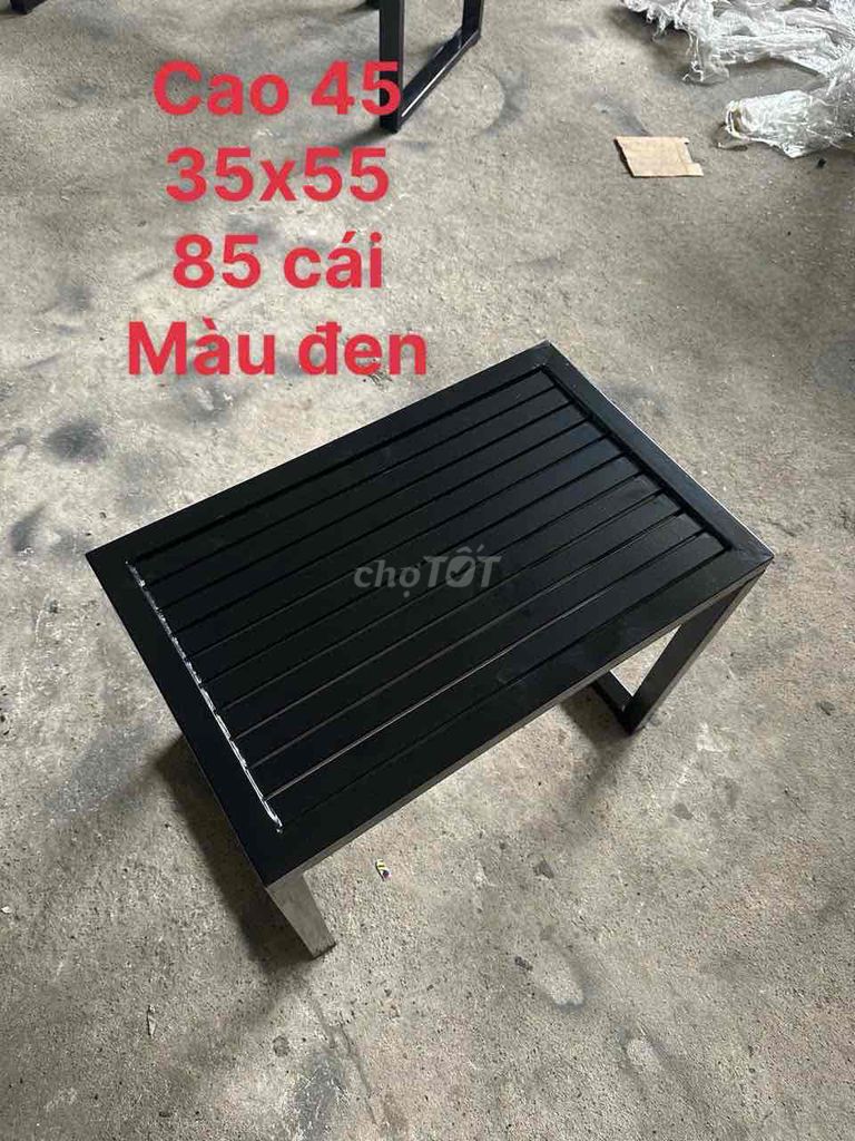 Bàn nhỏ gọn Đen 45x35x55 cm. Mua bán Bàn ghế tại Huyện Phú Xuyên Hà Nội được đăng bởi bàn ghế ngoài trời hình 1