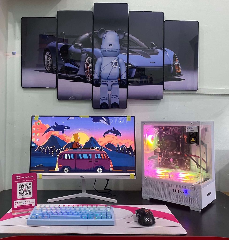 Máy tính để bàn i3 th10 16GB 24 inch. Mua bán Máy tính để bàn tại Thành phố Dĩ An Bình Dương được đăng bởi PHUC THINH hình 1