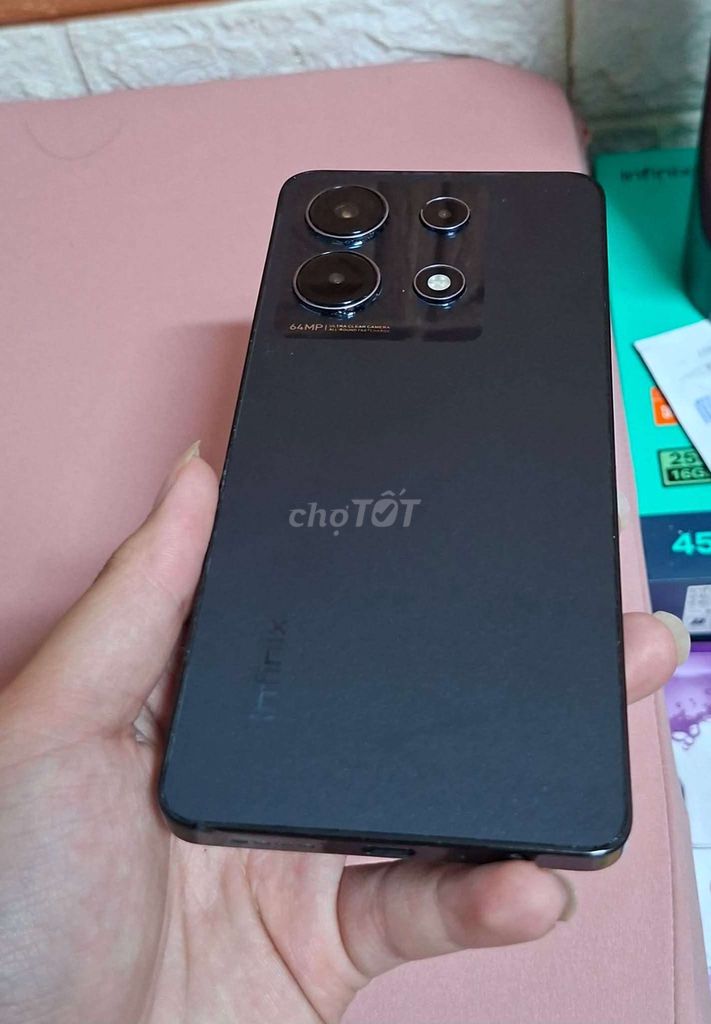Infinix Note 30 4G 256GB Đen. Mua bán Điện thoại tại Quận Gò Vấp Tp Hồ Chí Minh được đăng bởi Minh Hoàng Nguyễn hình 1