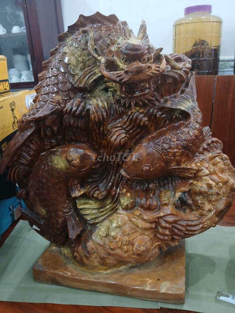 Tượng gỗ thanh lý. Mua bán Đồ sưu tầm, đồ cổ tại Thành phố Dĩ An Bình Dương được đăng bởi Cuu Long hình 1