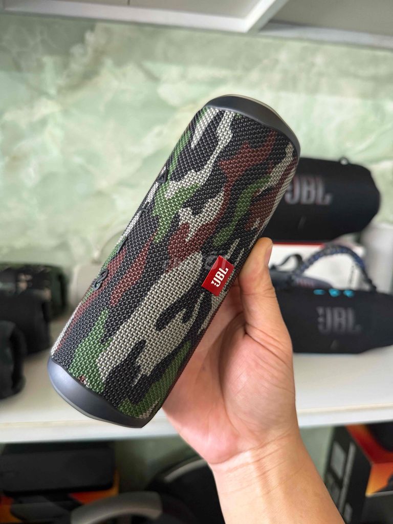 Loa Bluetooth JBL Flip 5 Camo. Mua bán Tivi, Âm thanh tại Quận Thanh Khê Đà Nẵng được đăng bởi Thế Giới Loa Chính hãng New Và Lướt Giá Rẽ Đà Nẵng  hình 1