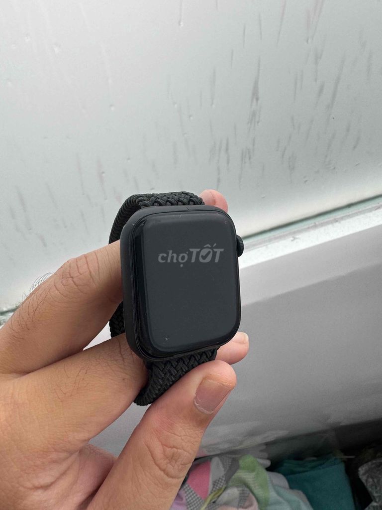 Apple watch s8 45mm gps pin 100% màu midnight