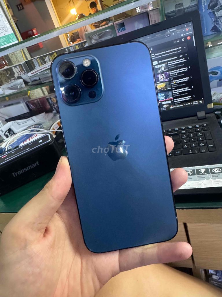 iPhone 12 Pro Max 128GB Xanh. Mua bán Điện thoại tại Quận Nam Từ Liêm Hà Nội được đăng bởi NCT Beat hình 1