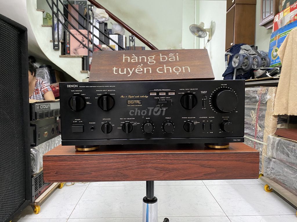 Đã bán Amply DENON 780D made in Japan 216w. Mua bán Tivi, Âm thanh tại Quận Tân Bình Tp Hồ Chí Minh được đăng bởi nhut audio hình 1