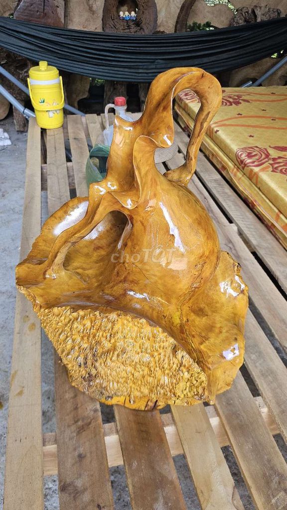 Tác phẩm điêu khắc Gỗ Khủng long . Mua bán Đồ sưu tầm, đồ cổ tại Huyện Cư Kuin Đắk Lắk được đăng bởi Phong Thủy Phúc Khánh BMT hình 1