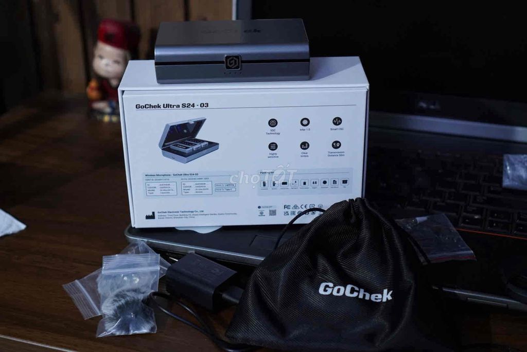 Micro thu âm GoChek Ultra S24. Mua bán Tivi, Âm thanh tại Huyện Vị Thuỷ Hậu Giang được đăng bởi Trần Huy Tattoo  hình 1