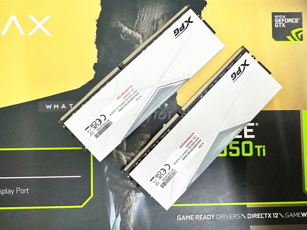 Còn cặp ram Adata XPG D50 32GB 16x2 led như mới. Mua bán Linh kiện (RAM, Card...) tại Quận Hải Châu Đà Nẵng được đăng bởi Thiên An  hình 1