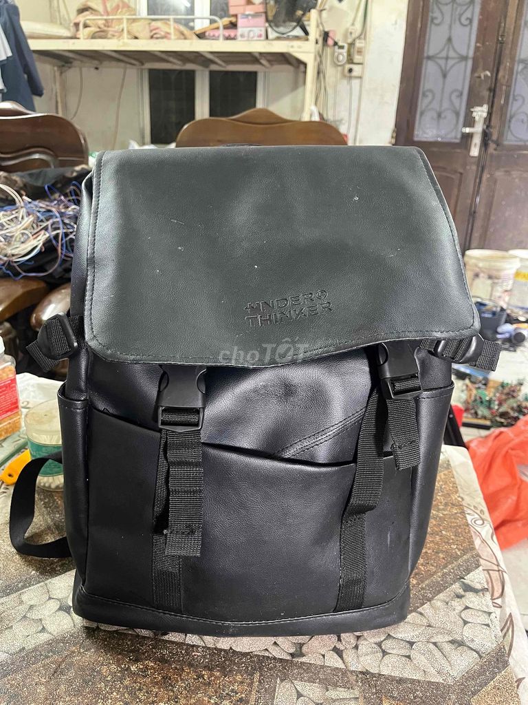 Balo UNDEROTHIINKER Giả da Đen Unisex. Mua bán Túi xách tại Quận Hoàng Mai Hà Nội được đăng bởi Kairiyeudau hình 1