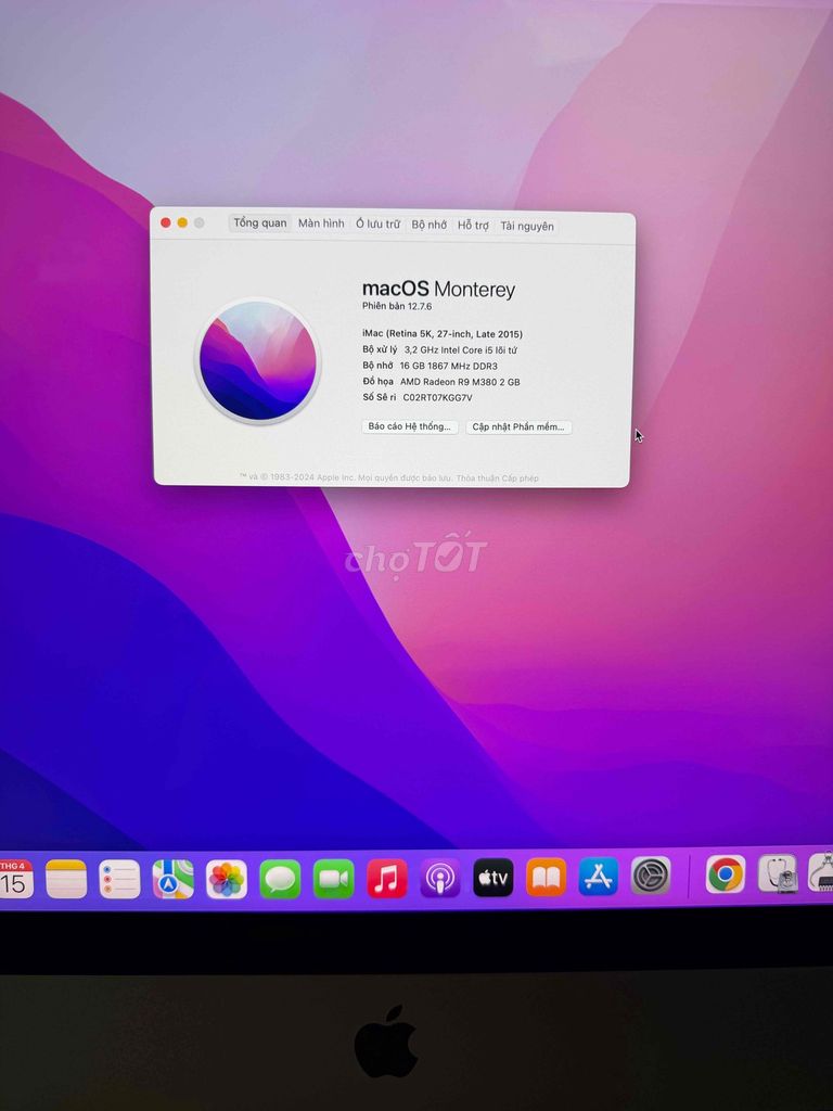 Apple iMac Retina 5K 27 inch nét căng. Mua bán Máy tính để bàn tại Thành phố Thủ Đức Tp Hồ Chí Minh được đăng bởi Hiep hình 1