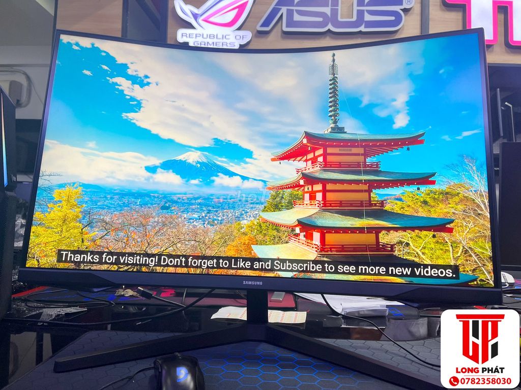 Màn Samsung LS32CG552 32inch 2K 165hz cong  New. Mua bán Phụ kiện (Màn hình, Chuột...) tại Quận 12 Tp Hồ Chí Minh được đăng bởi Sale Long Phát Computer hình 1