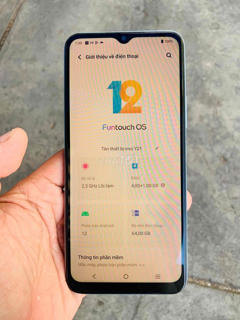 Vivo Y21 4GB/64GB. Mua bán Điện thoại tại Quận Bình Thuỷ Cần Thơ được đăng bởi đồ điện tử cũ  hình 1