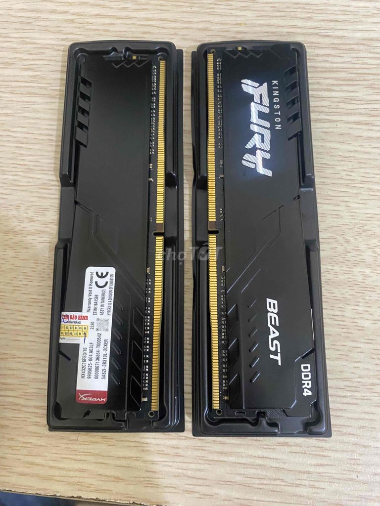 Ram Pc 16/3200 Kingston furry nk bảo hành 3 năm