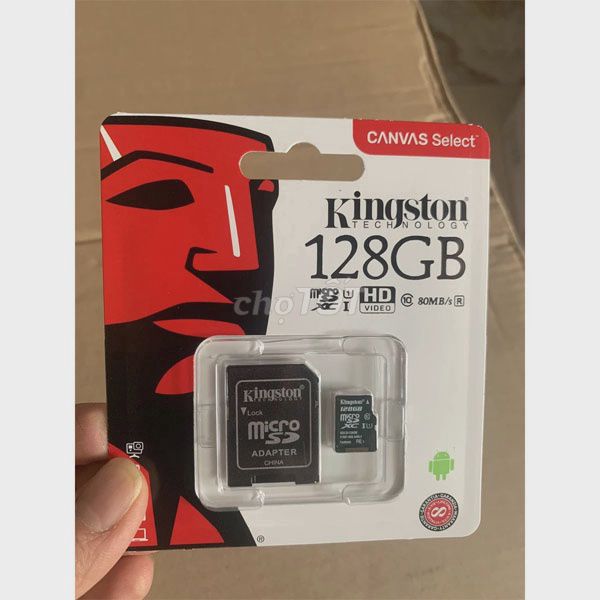 Thẻ nhớ Kingston Canvas Select Plus. Mua bán Phụ kiện (Màn hình, Chuột...) tại Thành phố Thủ Đức Tp Hồ Chí Minh được đăng bởi CAMERA 360 HCM555 hình 1