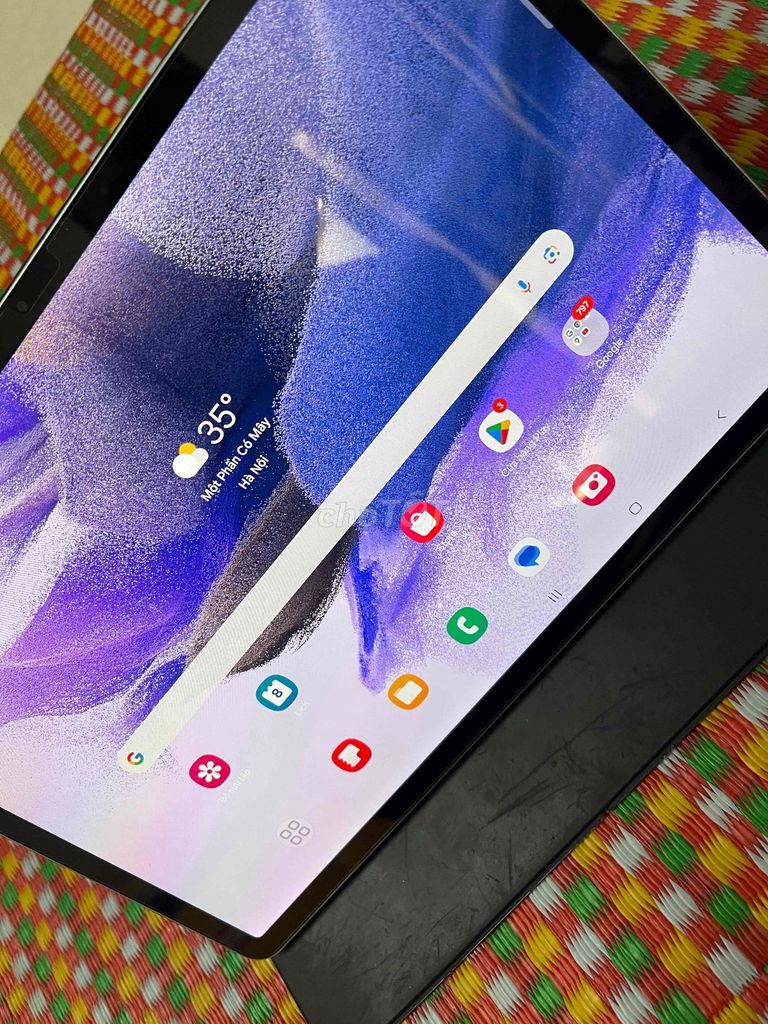 TAB S7 FE Chính hãng 4/64 Xài sim có viết bao da m