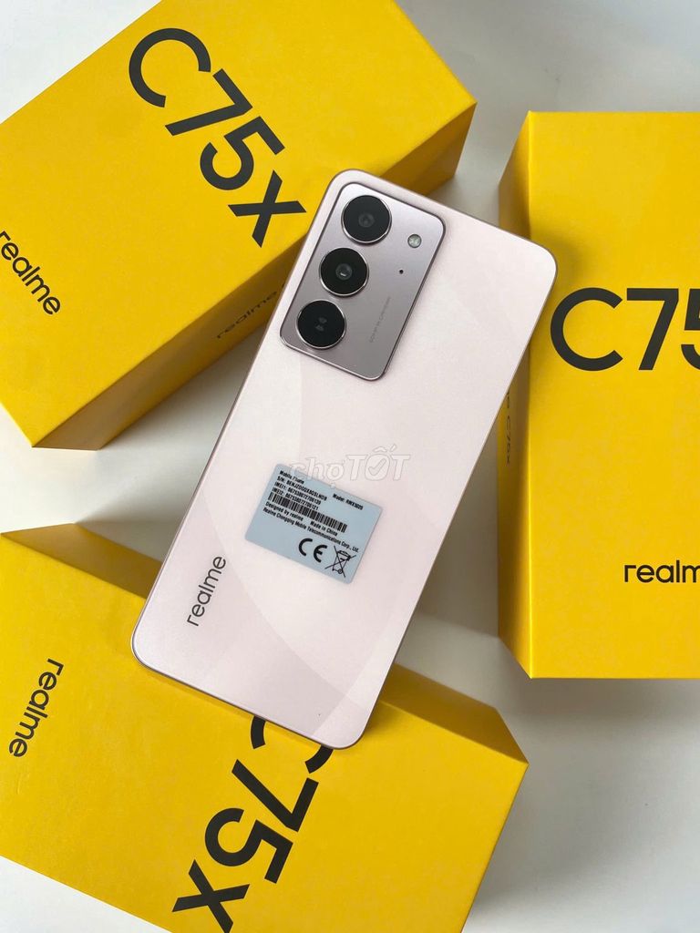 Điện Thoại Realme C75x Fullbox Hàng Chính Hãng Mới. Mua bán Điện thoại tại Quận Bình Thạnh Tp Hồ Chí Minh được đăng bởi TMOBILE GIÁ TỐT NHẤT hình 1