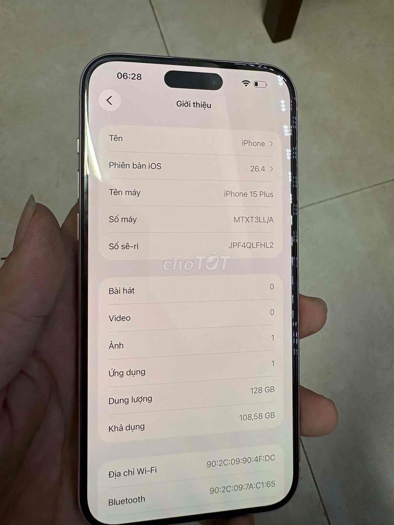iPhone 15 Plus 128GB Hồng Đã sử dụng. Mua bán Điện thoại tại Quận Hai Bà Trưng Hà Nội được đăng bởi Trường Lê hình 1