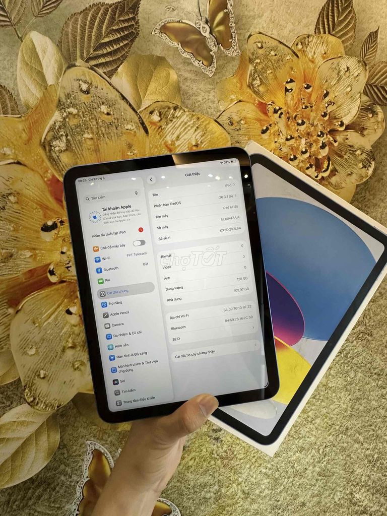 Apple iPad A16 128GB Xanh. Mua bán Máy tính bảng tại Thành phố Biên Hòa Đồng Nai được đăng bởi Tuấn Danh hình 1
