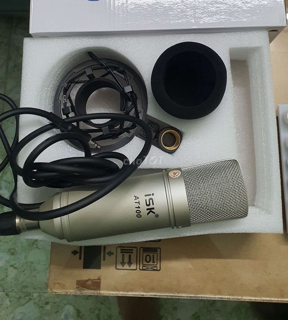 Mic At100 real + Xox k10 15th. Mua bán Tivi, Âm thanh tại Thành phố Thủ Dầu Một Bình Dương được đăng bởi NguyenHoa hình 1