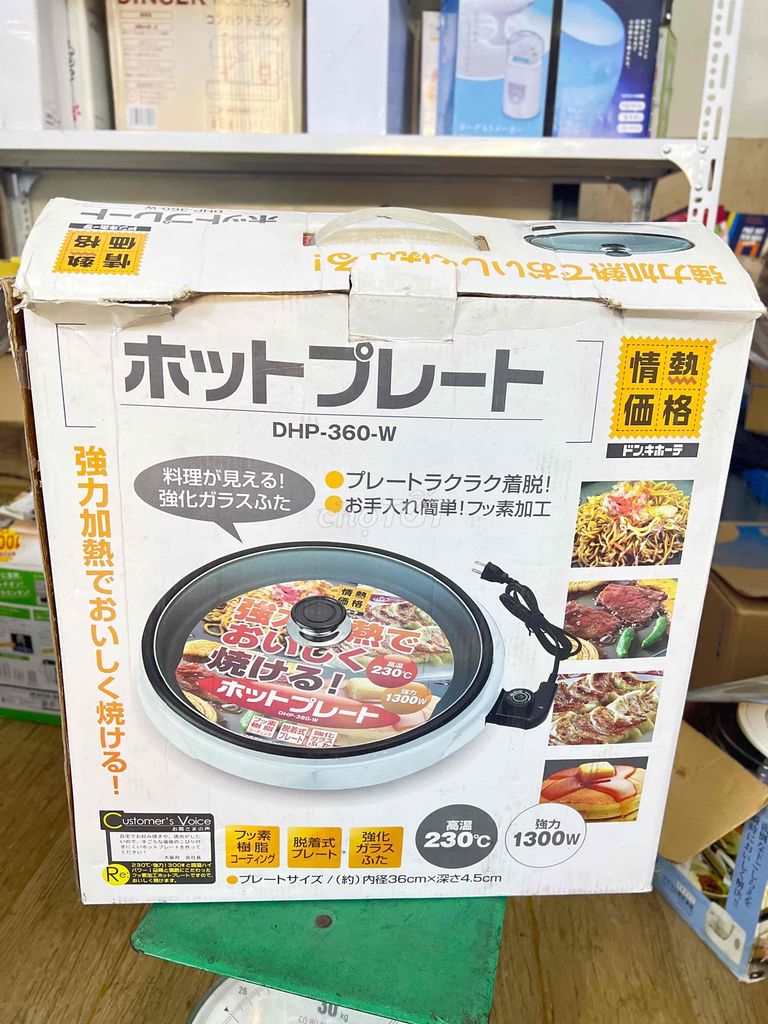 Bếp nướng điện DHP-360-W Nhật Bản. Mua bán Bếp, lò, đồ điện nhà bếp tại Quận Phú Nhuận Tp Hồ Chí Minh được đăng bởi Nguyễn Thị Kim Chi hình 1