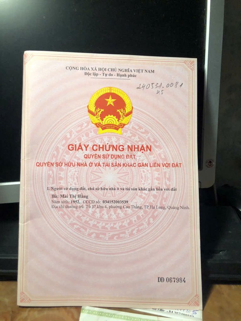 Cần Bán Đất Tại Khu 4, Phường Cao Thắng, TP Hạ Long, Tỉnh Quảng Ninh.. Mua bán Đất tại Thành phố Hạ Long Quảng Ninh được đăng bởi Chính Chủ hình 4