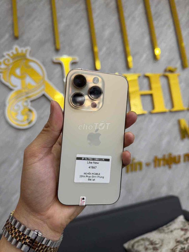 bán rẻ e  iPhone 14 Pro 128GB Vàng Gold QT. Mua bán Điện thoại tại Thành phố Đà Lạt Lâm Đồng được đăng bởi Lê Hữu Nghĩa hình 1