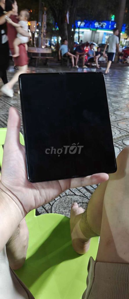 Samsung Galaxy Fold 5 5G 256GB Đen Like new 98%. Mua bán Điện thoại tại Huyện Thanh Trì Hà Nội được đăng bởi Trịnh Nhật hình 1