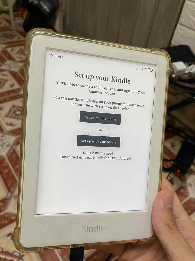 Máy đọc sách Kindle basic 10 Trắng. Mua bán Máy tính bảng tại Quận 1 Tp Hồ Chí Minh được đăng bởi Le Minh hình 1