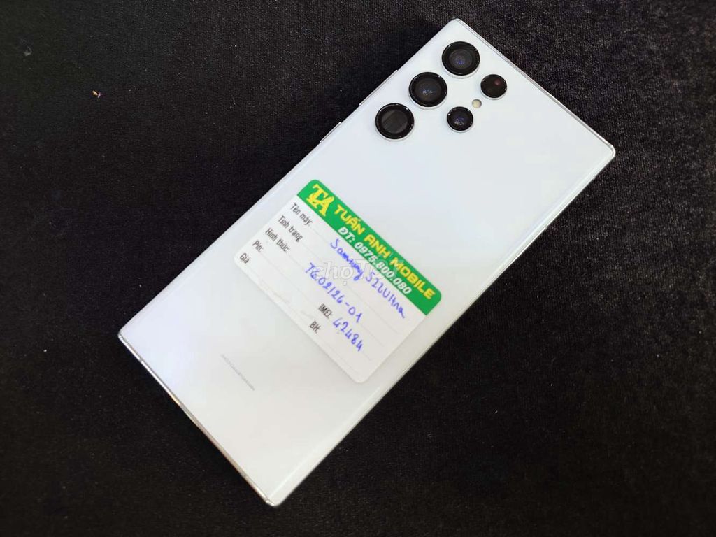 Samsung S22 Ultra Trắng. Mua bán Điện thoại tại Thành phố Vĩnh Long Vĩnh Long được đăng bởi Nguyễn Anh Tuấn  hình 1