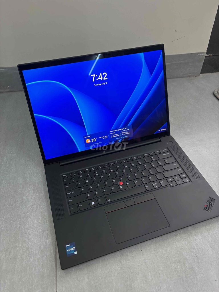 Lenovo Thinkpad P1 Gen 5 i7 12800H màn 4K A1000. Mua bán Laptop tại Huyện Hóc Môn Tp Hồ Chí Minh được đăng bởi Thiên hình 1
