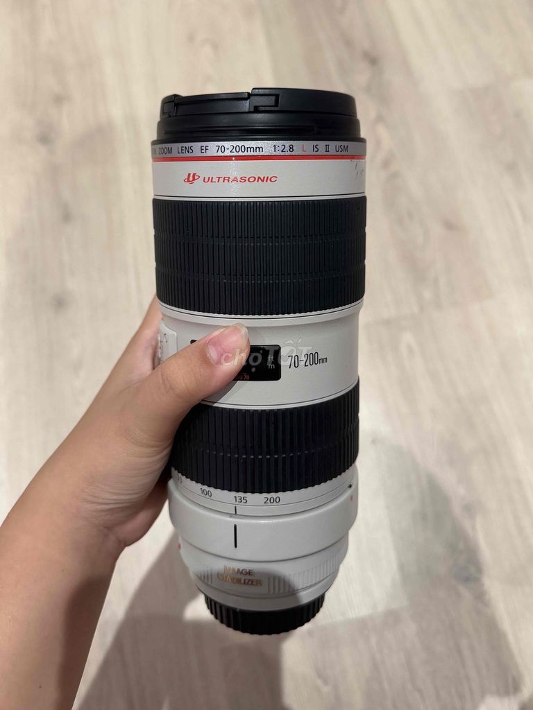 ỐNG KÍNH CANON EF 70-200MM F2.8L IS II USM 95%. Mua bán Máy ảnh, Máy quay tại Quận 4 Tp Hồ Chí Minh được đăng bởi Ngan Anh hình 1
