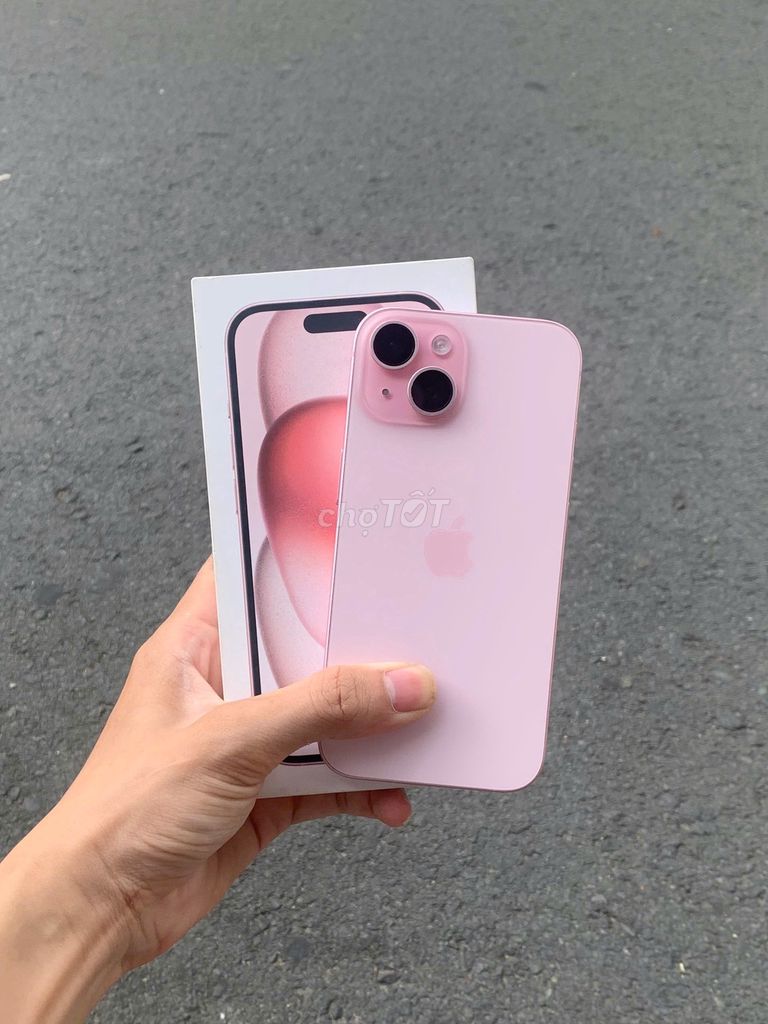 Apple iPhone 15 Thường 128GB Hồng 99%. Mua bán Điện thoại tại Quận Tân Phú Tp Hồ Chí Minh được đăng bởi Shop Thanh Lí Máy Zin Rẻ  hình 1