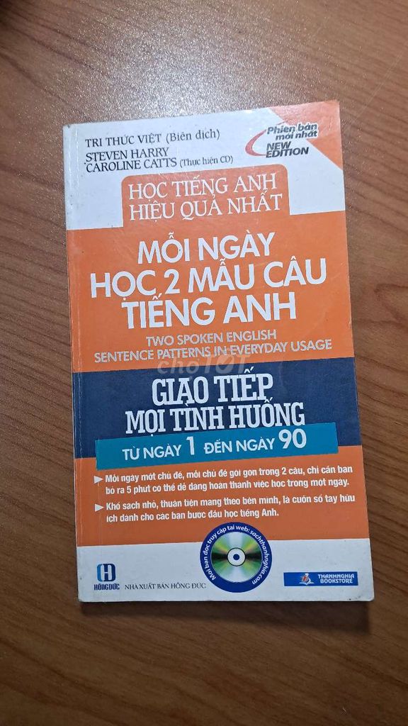 Sách Mỗi ngày học 2 mẫu câu tiếng Anh. Mua bán Sách tại Huyện Hóc Môn Tp Hồ Chí Minh được đăng bởi nhat anh hình 1