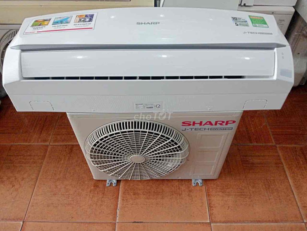 Máy lạnh Sharp J-tech Inverter 1.5 HP Thái Lan. Mua bán Máy lạnh, điều hoà tại Quận 4 Tp Hồ Chí Minh được đăng bởi Công Ty TNHH TM DV VT Kỹ Thuật  Hoàng Phúc hình 1