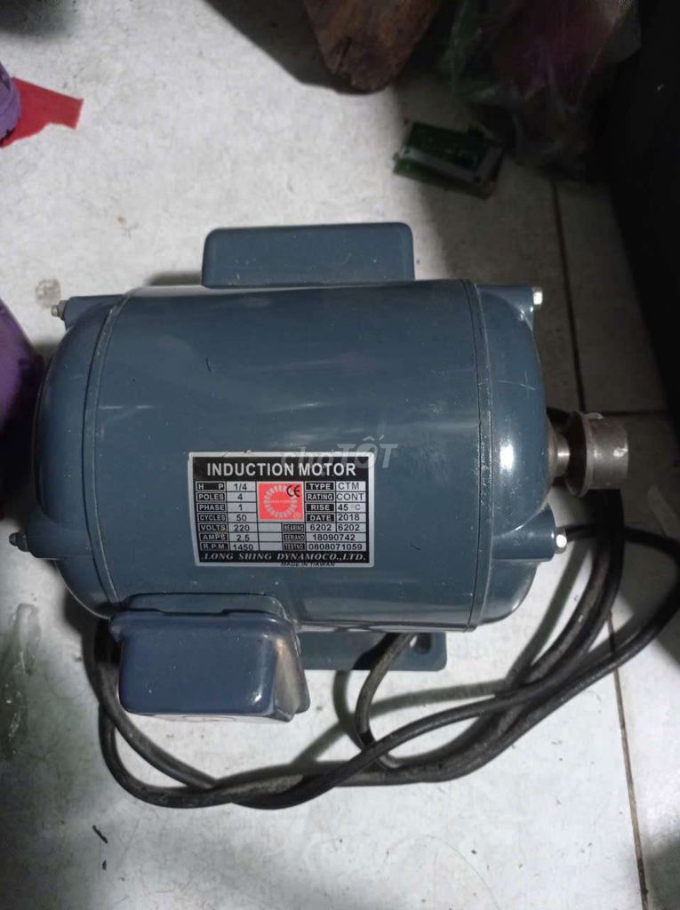 Motor điện LONG SHING Induction Motor. Mua bán Đồ chuyên dụng, Giống nuôi trồng tại Quận 12 Tp Hồ Chí Minh được đăng bởi Kim Hoàng hình 1