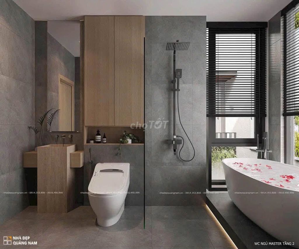 New luxury villa with a large private pool in Nam Việt Á — photo 7