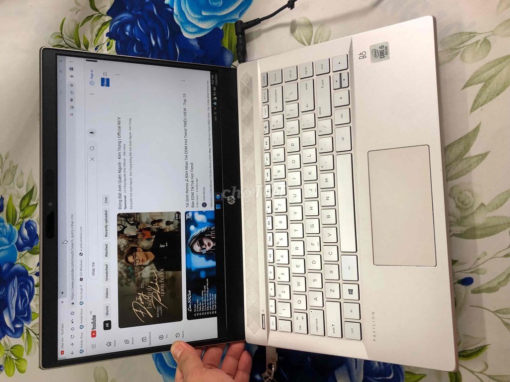 Laptop Hp 14inch full viền full hd i5 th10 máy đep