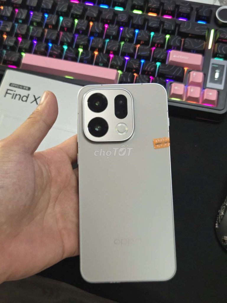 Oppo Find X9 256GB Bạc Full box 99.9%. Mua bán Điện thoại tại Quận Hải Châu Đà Nẵng được đăng bởi phuc nguyen hình 1
