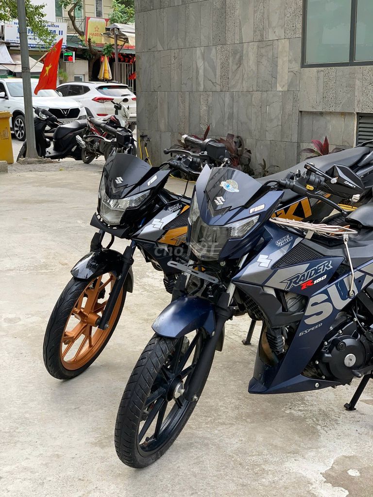 Suzuki Raider 150 2022 có trả góp trao đổi ✅. Mua bán Xe máy tại Quận Hoàng Mai Hà Nội được đăng bởi Phú Lý hình 6