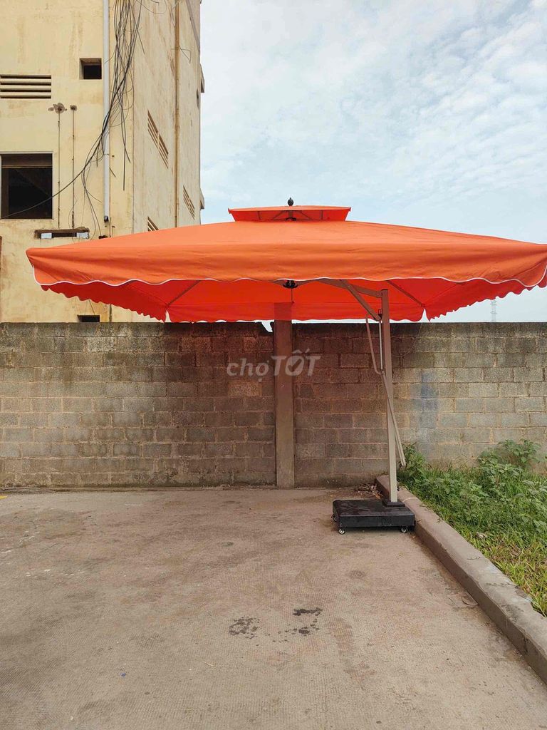 Ô lệch tâm Cam Vải dù 3m chống thấm. Mua bán Nội thất, đồ gia dụng khác tại Thành phố Đà Lạt Lâm Đồng được đăng bởi Dù cà phê hình 1